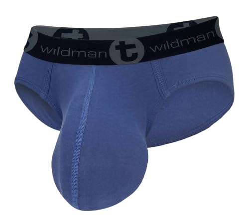 Wildmant Cotton Monster Cock Brief Dark Blue