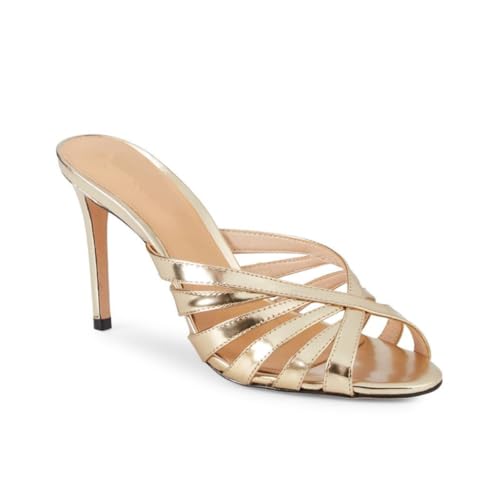 Chaussures Sexy à Enfiler pour Femmes avec Brides Ajustées et Talon Aiguille Chic