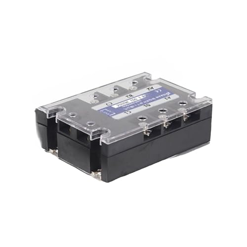 Relais à semi-conducteurs triphasé 150A avec radiateur module 40A DC AC 380V