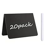 ✨【Utilisation Recto-Verso】Chaque ardoise a deux faces écrivables et un support en V robuste pour tenir debout. Parfait pour bureaux, vitrines ou comptoirs commerciaux.