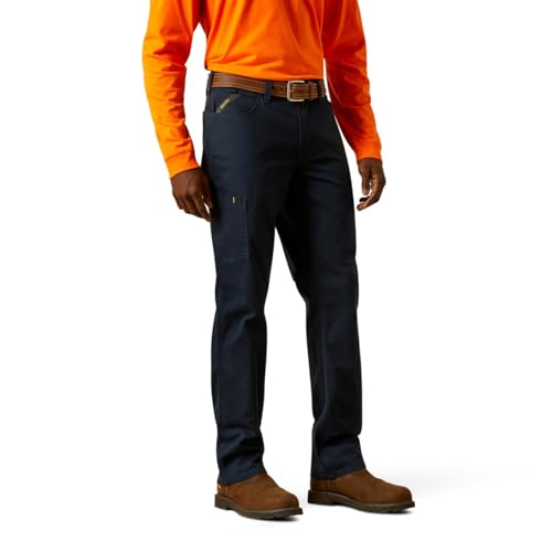 Image of ARIAT Rebar M4 Low Rise DuraStretch Made Tough Stackable Straight Leg Pants