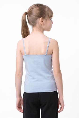 Image of Kurve Girl's Sleeveless Tank Top - Stretch Undershirts Cami Camisole, UV Protective Fabric, Rated UPF 50+ (Made in USA)
