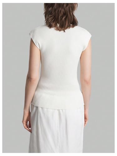 Floerns Women's Summer Dolman Sleeve Knit Sweater V Neck Lightweight Pullover Tops2