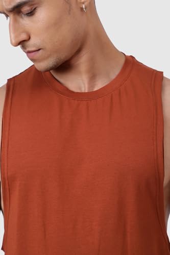 Image of FUAARK Men's Cotton Sleeveless Tank Tops Gym Vest for Mens