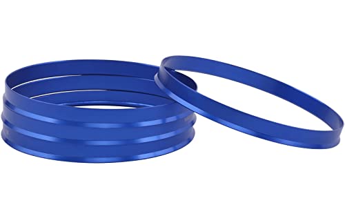 Image of 106 to 108 Hub Centric Rings (Pack of 4) Aluminium Alloy Wheel Center Rings Hubrings 108 to 106 ID=106mm OD=108mm