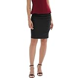 GRACE KARIN Mujer Falda Corta Negro Vintage Falda Lápiz de Oficina Tamaño XL CL866-1