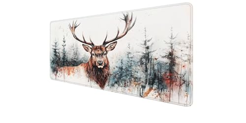 Desk mat grand format 900x500 pour ordinateur de gamer et bureau