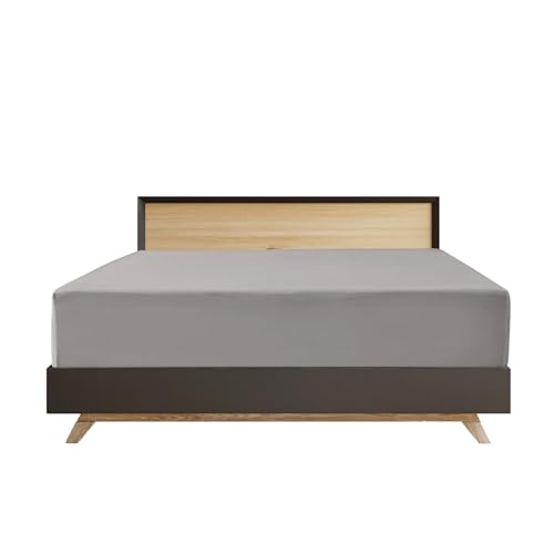 Ev Dekor King Size Fitted Sheets Grey