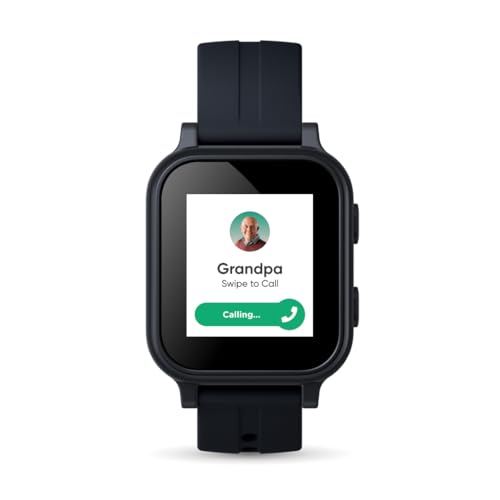 Gabb Watch 3e - Smart Watch for Kids, GPS Tracker, No Social Media or Internet, Fees Required (Dark Gray)