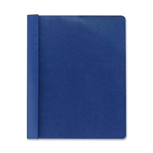 Smead Brief Cover, Vinyl Front, Dark Blue, 25 per Box (87455)