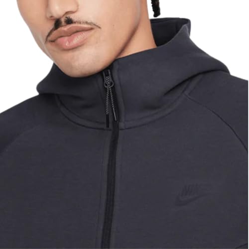 Nike Tech Men's Full-zip Windrunner Hoodie Size- Large Black/Anthracite3