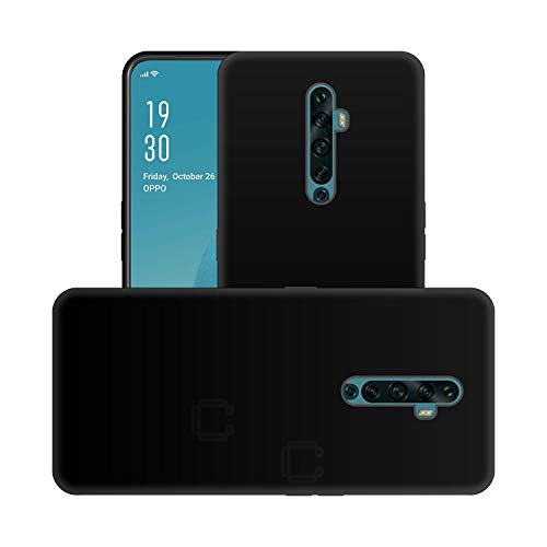 Image of Case Creation Back Cover for oppo reno 2 (TPU|Black )