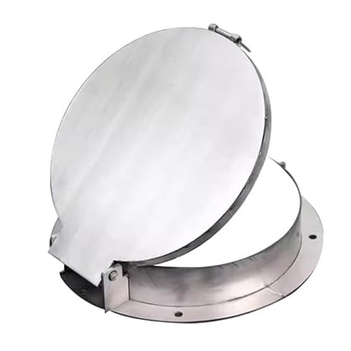 Couvercle de regard verrouillable rond en acier inoxydable pour fosse septique et cour