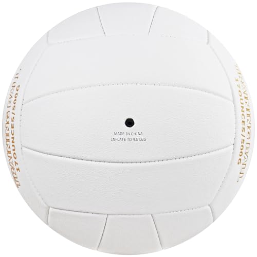 Image of RUN2PEAK Heavy Weight Volleyball Ball Official Size 5 Setter Training Volleyballs PU Practice Volley Balls for Indoor Rebounder Equipment Setters Weighted Volleyball Setting Trainer