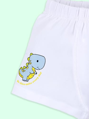 Image of KiddoPanti Boys Boxer Shorts Pack of 3 | Soft Cotton-Lycra Blend | Comfortable Fit with Bio Wash for All-Day Comfort | Kids Briefs