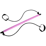 Pilates-Bar-Set für Frauen, gestreckte Fusion-Pilates-Bar, abnehmbar, multifunktional, mit Widerstandsbändern für Frauen zu Hause