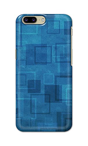 Image of Printed Hard Back Cover Case for OnePlus 5 Back Cover (Plain Azure Blue) -203
