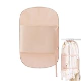 Bolsa de almacenamiento para ropa, a prueba de polvo, reutilizable, plegable, organización, abrigo, bolsa de almacenamiento, para armario, boda, invierno, maleta diaria