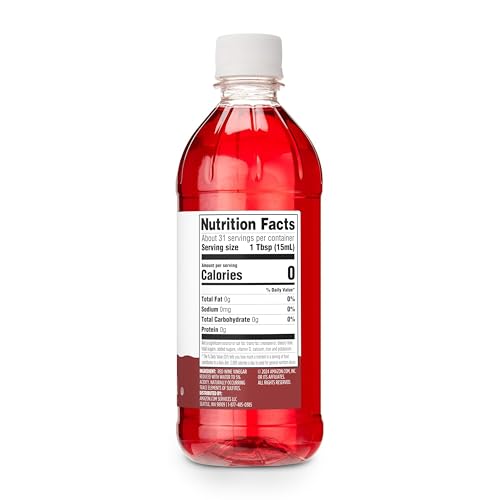 Amazon Grocery, Red Wine Vinegar, 16 Fl Oz (Previously Happy Belly, Packaging May Vary) - image 2