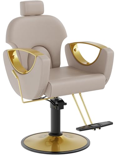 LOUVIXA Barber Chair for Hair Stylist, Height...