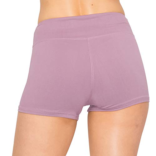 Image of ALWAYS Yoga Shorts for Women - High Waisted Workout Biker Shorts for Yoga, Running & Under Dress Anti-Chafing Comfort