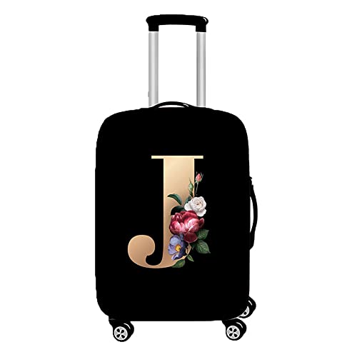 Hiseng Funda de Maleta Grande, Viaje Equipaje Cubierta Trolley Maleta Funda Elástica para Equipaje Antiarañazos Protector de Maleta Lavable 18-32 Pulgadas (XL(30-32Pulgadas),J) Cover