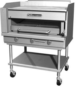 Southbend Ssb-32 Steakhouse Overfire Radiant Broiler with Griddle Top, Counterto