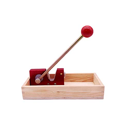 Nussknacker Nußknacker Manueller Nusszange Walnüsse Schwerlast, Langlebiger Metallgriff und Organizer Aus Holz, für Pekannüsse, Haselnüsse, Mandel-Walnüsse, (Mandelknacker) Cover