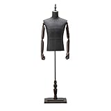 BZGPMFUD Schaufensterpuppe Verstellbarer, Flexibler Arm, Halbkörper-Kleidungsständer, Modell, verwendet for Anzuggeschäfte, Schneidereien, mehrere Stile