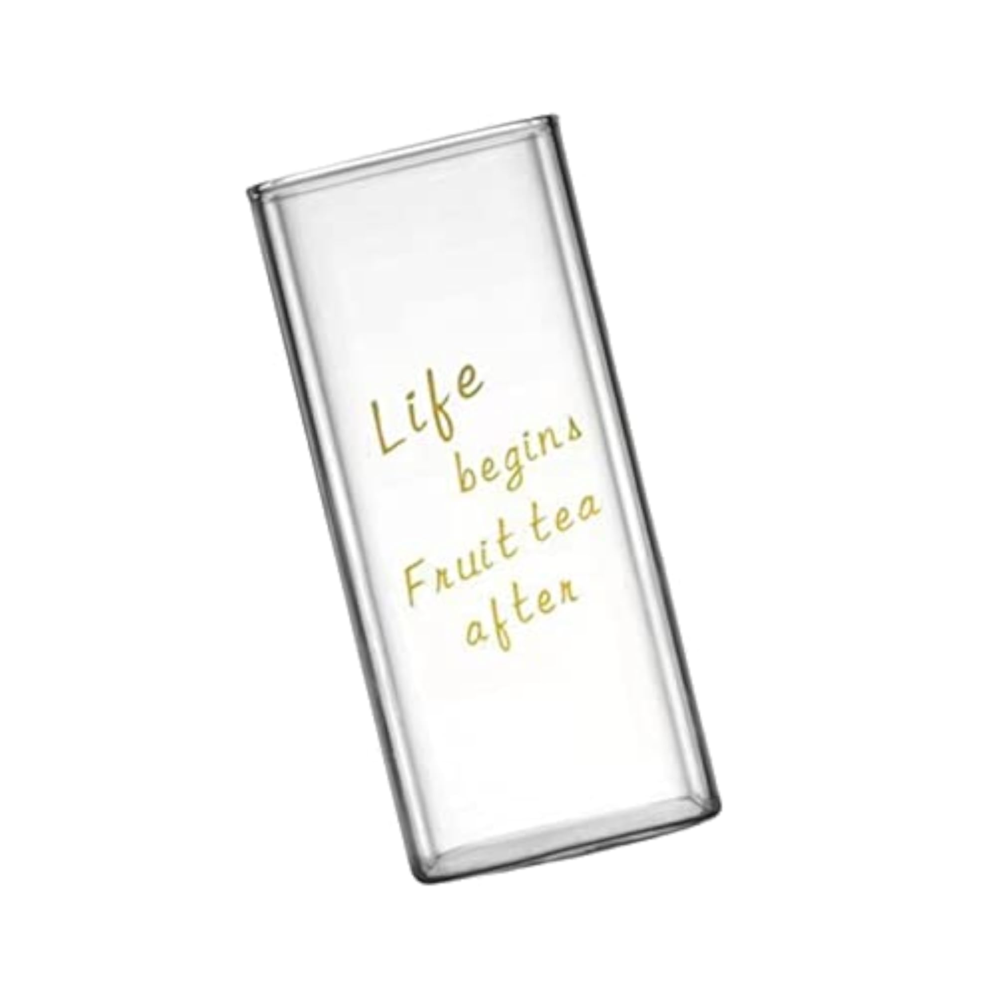 Square Drinking Glasses for Cocktails & Iced Drinks