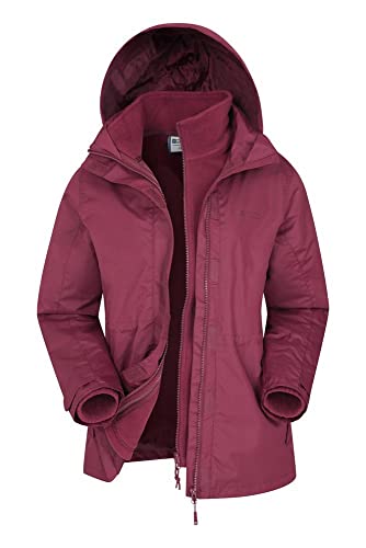 Mountain Warehouse Fell Womens 3 in 1 Jacket -Water Resistant Rain Jacket,...