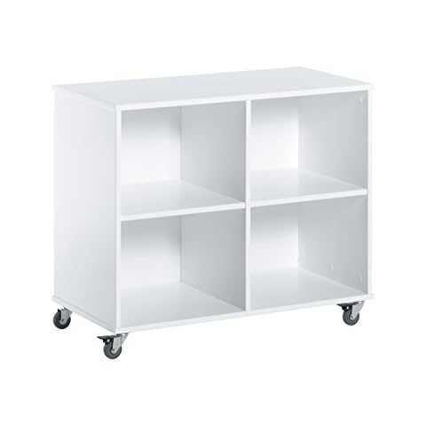 Hoppekids Children's Shelf, MDF, Wood, White, 82.5x41.5x69 cm Cover