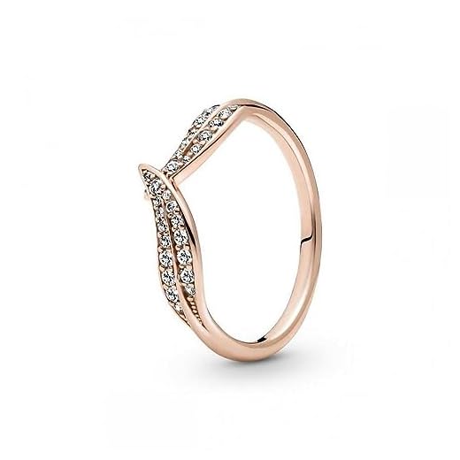 PANDORA Anillo Hojas Brillantes 189533 C01 54 MUJER