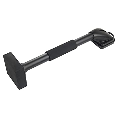 TILER 18 Inch Economy Carpet Stretcher Knee Kicker with Protective Buffer Pad, Black 8605 Cover