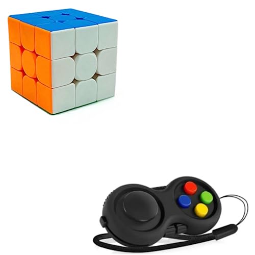 Cubo Mágico profissional + Anti Estresse Popit