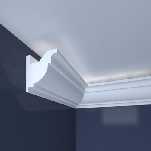 Profilés polystyrène LED XPS BL07 corniche éclairage indirect - 2