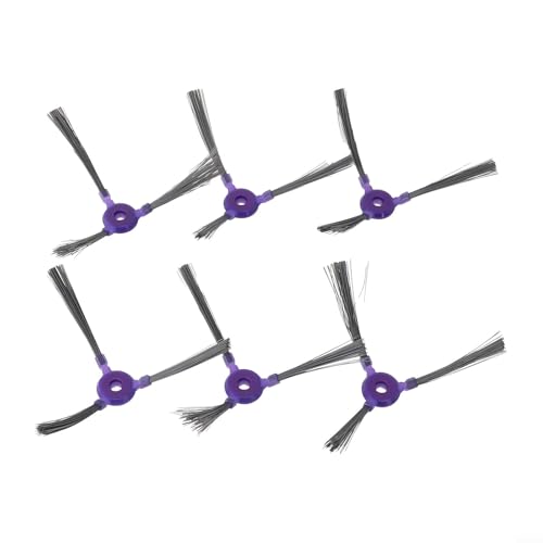 Glewi Paquete de 6 cepillos laterales para aspiradora robótica Samsung Powerbot E VR05R5050WK, piezas de repuesto, accesorios de borde de limpieza profunda para mantenimiento del hogar