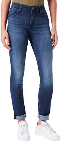 Mustang Sissy Slim Jeans, Bleu foncé 882, 27W x 34L Femme Cover