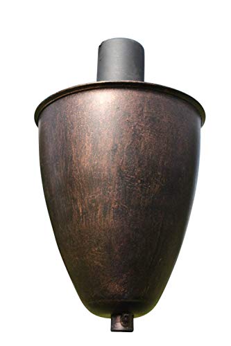 Garden Market Place Metal Garden Torch-with an Antique Copper Finish-Takes Citronella Oil or Similar