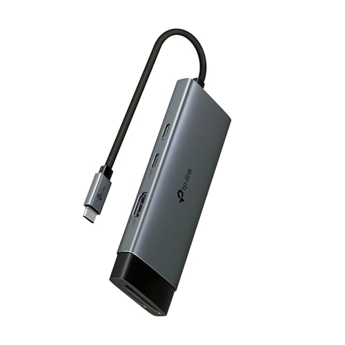 TP-Link USB C Hub 7-in-1 Multiport Adapter...
