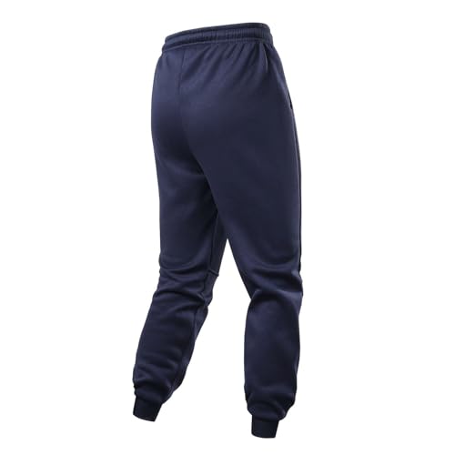 Mens Sweatpants Solid Color Casual Drawstring Elastic Jogger Pants with Pocket Fall Fashion Comfort Straight Trouser4