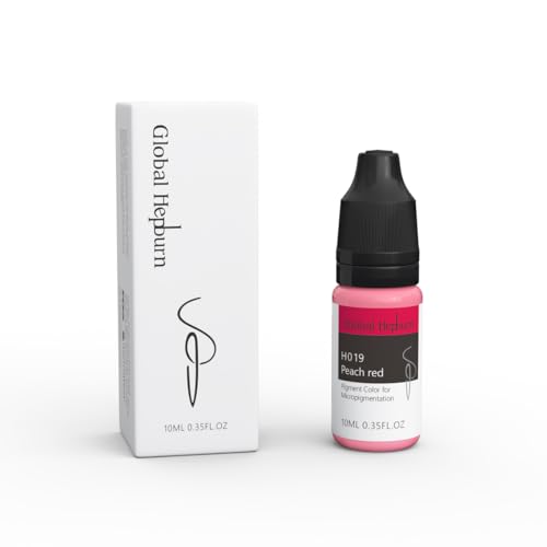 PMU PERMANENT MAKEUP 10ml Liquid Pigment for Lips (H019 Peach red)