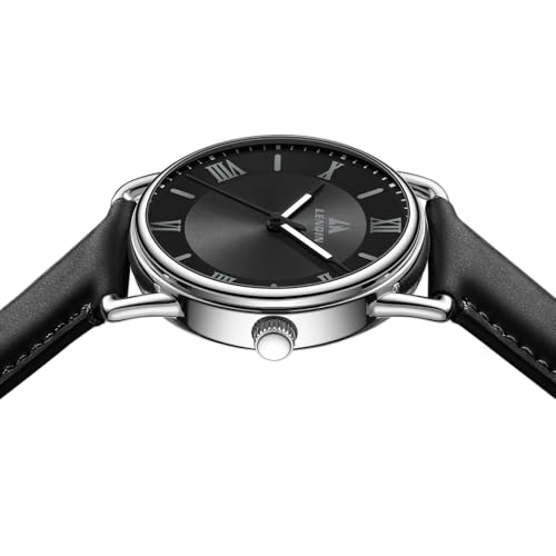 Image of LN LENQIN Mens Watches Unisex Military Sport Nylon Strap Stylish Luminous Fashion Analog Quartz Watch for Men Waterproof Army Tactical Casual Wristwatch