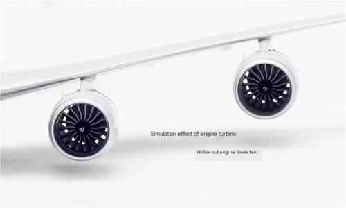 Modelo de avión Atlas Air B747-8F Flaps a escala 1:200 réplica de 38 cm 6