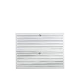 architektenschrank valberg t 339 Mit Zylinderschloss abschließbar | 3-Punkt-Verriegelung