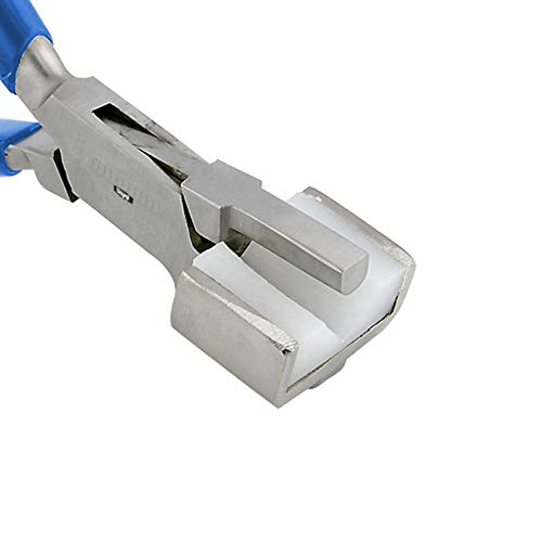 Nylon Jaw Pliers Ring Bending Forming Plier with V-Shape Block Shaping Bending