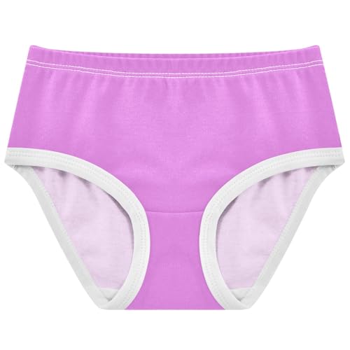 Joisal Fun Toddler Underwear Floral 2t Cotton Panties Little Girl Lavender Magenta Underpants Briefs