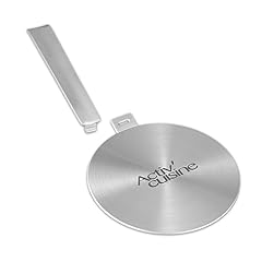 ACTIV CUISINE Adattatore induzione 14 cm disco convertitore per piastra di cottura a induzione, piastra di diffusione di calore in Acciaio Inox