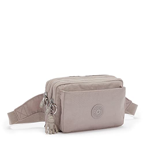 Image of Kipling Women's Abanu Medium Crossbody Bag, Lightweight, Adjustable Nylon Waist Pack with Multi-Compartment Zip Pockets