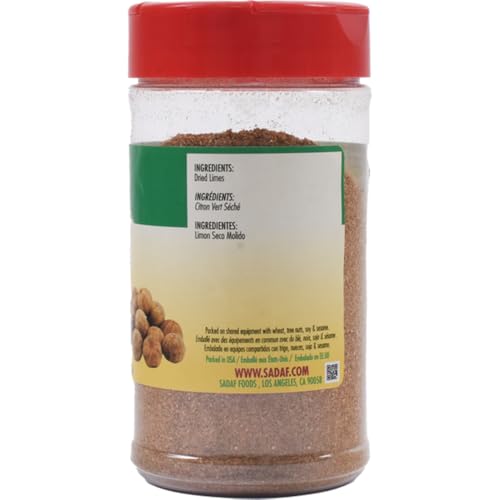 image for Sadaf Ground Dried Lime - Limoo Omani - Dried Lime Powder for Cooking 